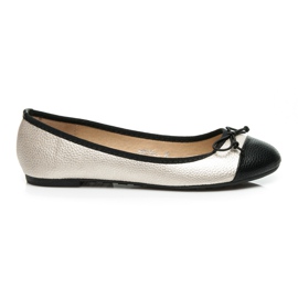 Bestelle Kétszínű balerinák sárga