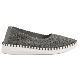 Filippo Balerina virágokban szürke