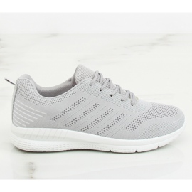 Szürke BOK-1181 ezüst sportcipő Szürke BOK-1181 ezüst sportcipő