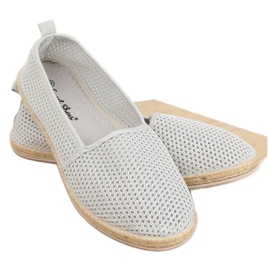 Szürke háló espadrilles JX1029 Szürke