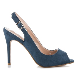 Seastar Velúr cipő csattal kék Seastar Velúr cipő csattal kék