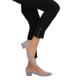 Szürke Szivattyú alacsony sarkú szürke CC205P Szürke Szürke Szivattyú alacsony sarkú szürke CC205P Szürke