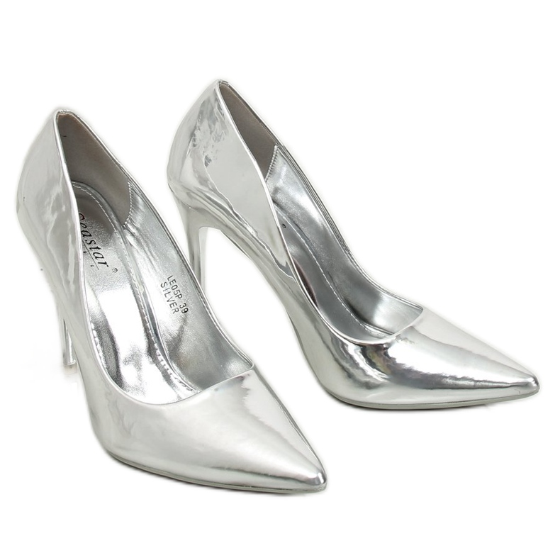 Ezüst metál csapok LE05P Ezüst szürke