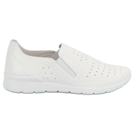 Queen Bee Slip On Light Cipők fehér