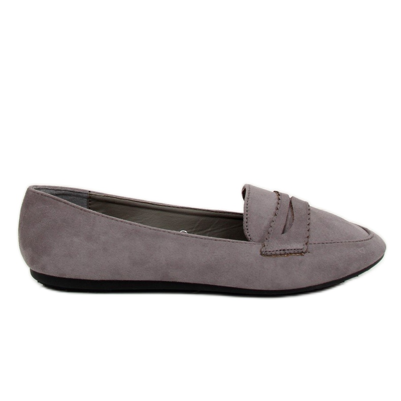 Szürke balerina mokaszin JM6655Q Gris
