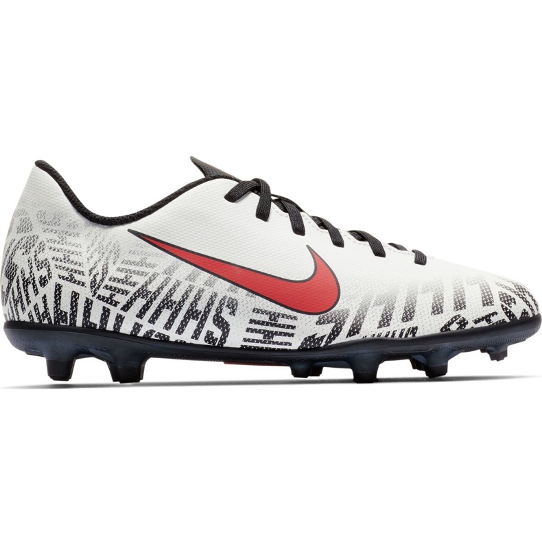 Mercurial Nike Neymar Vapor 12 Club Fg Jr AV4762-170 futballcipő sokszínű fehér