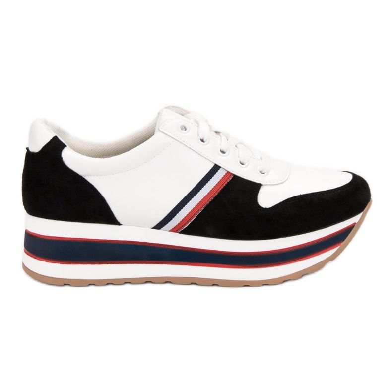 Seastar Divatos cipők fehér fekete sokszínű