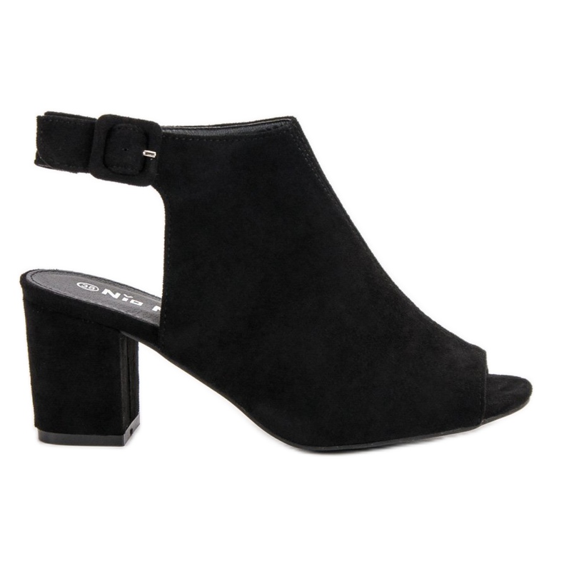 Nio Nio Épített szandál egy bárban fekete