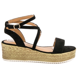 Ch. Creation Fekete ék szandál