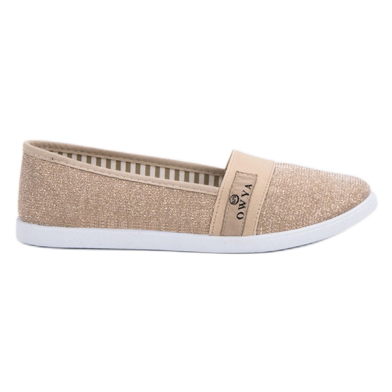 Arany Slipons aranysárga