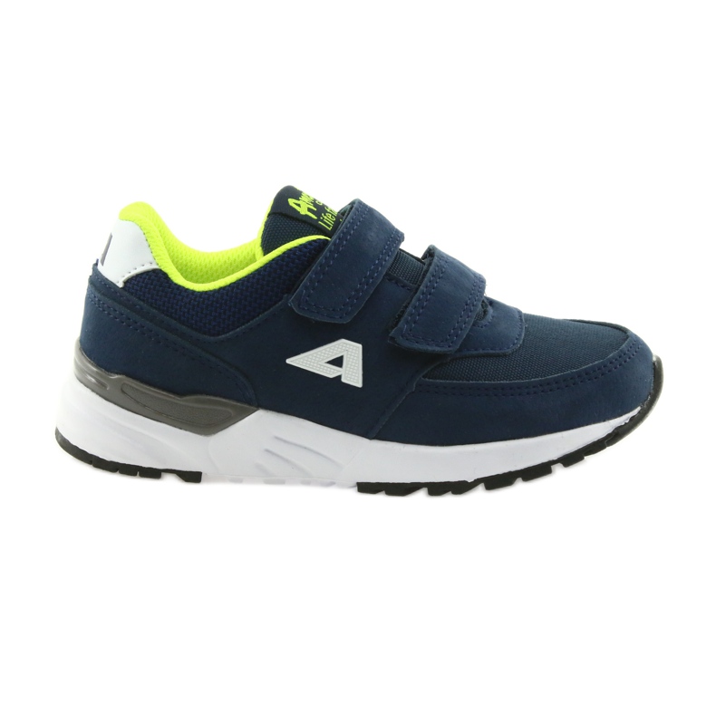 American Club BS09 sötétkék bőr talpbetét zöld