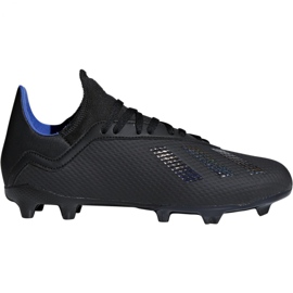 Adidas X 18.3 Fg Jr D98184 futballcipő sokszínű fekete