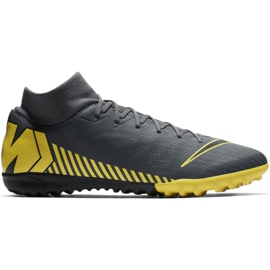 Nike Mercurial Superfly X 6 Academy Tf M AH7370-070 futballcipő sokszínű szürke