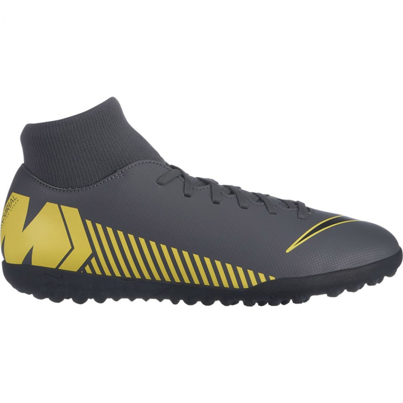 Nike Mercurial Superfly 6 Club Tf M AH7372-070 futballcipő sokszínű szürke Nike Mercurial Superfly 6 Club Tf M AH7372-070 futballcipő sokszínű szürke