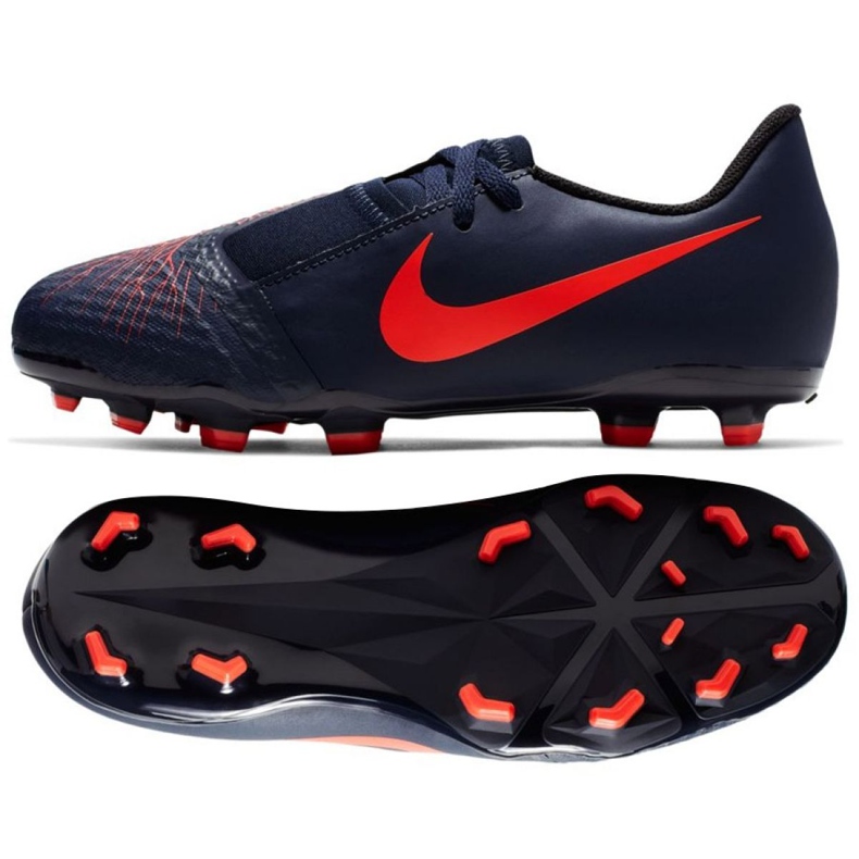 Nike Phantom Venom Academy Fg Jr AO0362-440 futballcipő sokszínű sötétkék