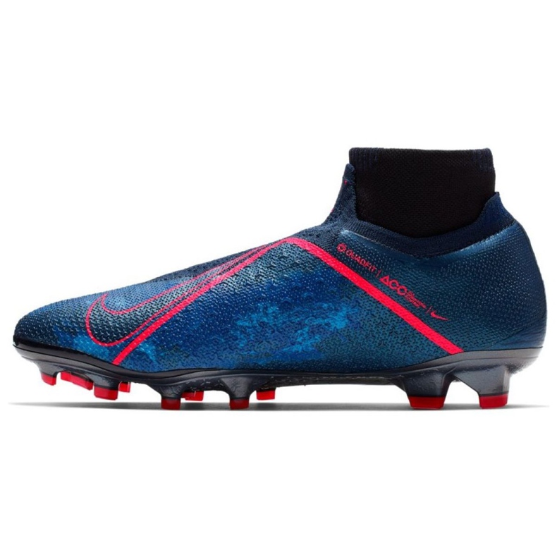 Nike Phantom Vsn Elite Df Fg M AO3262-440 futballcipő kék kék