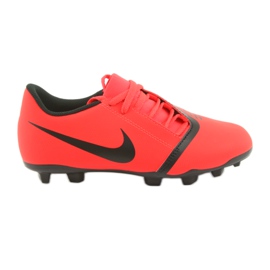 Nike Phantom Venom Club Fg Jr AO0396-600 futballcipő sokszínű narancs és vörös