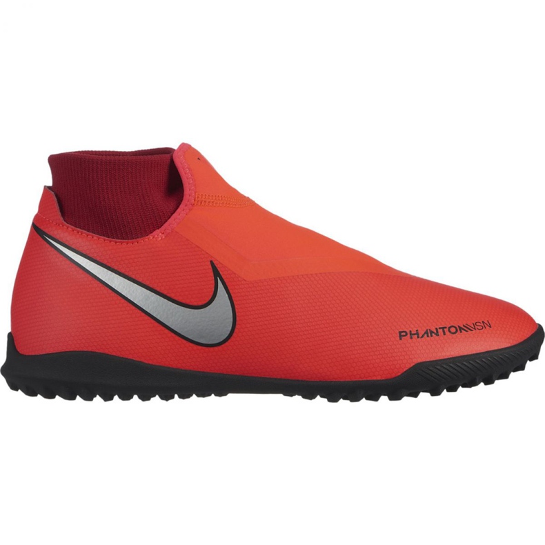 Nike Phantom Vsn Academy Df Tf M AO3269-600 futballcipő sokszínű piros