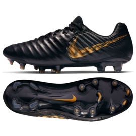 Nike Tiempo Legend 7 Elite Fg M AH7238-077 futballcipő fekete fekete
