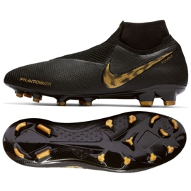 Nike Phantom Vsn Elite Df Fg M AO3262-077 futballcipő fekete fekete