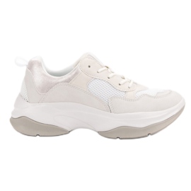 Kylie Divatos fehér cipők