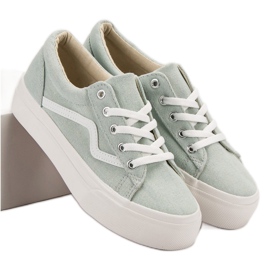 Kylie Divatos zöld cipők