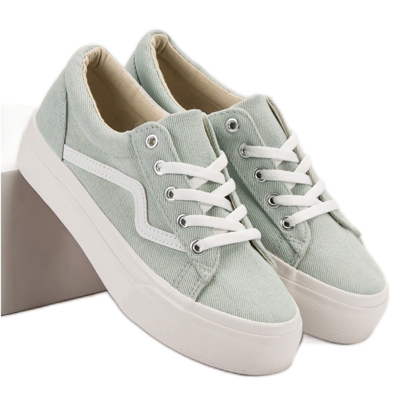 Kylie Divatos zöld cipők