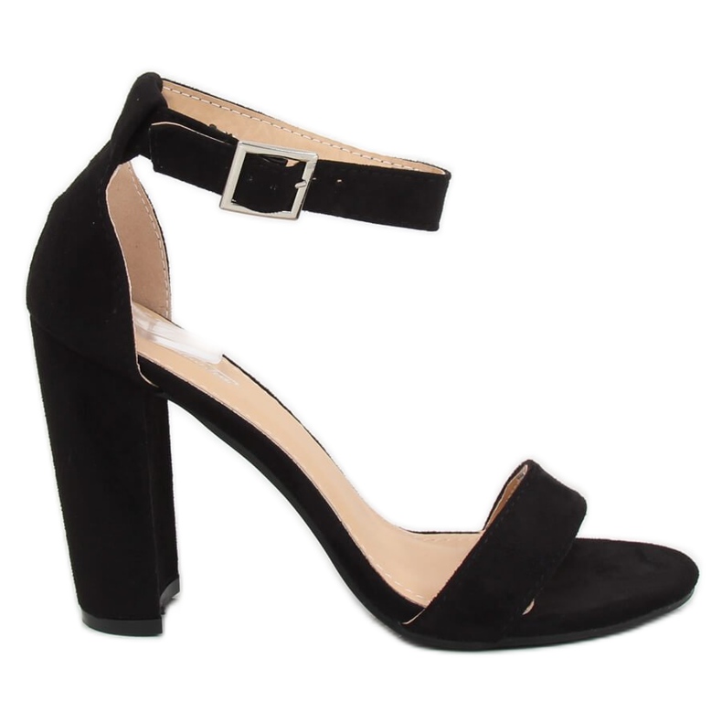 Fekete szandál a postán 369-18 Fekete