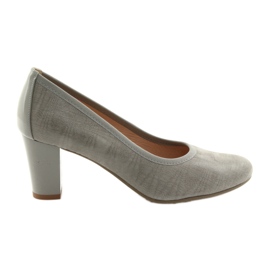 Arka Ark szivattyúk nők bőr rugalmas talp 5137 szürke Arka Ark szivattyúk nők bőr rugalmas talp 5137 szürke