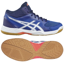 Asics Gel Task M B703Y 4901 röplabda cipő sokszínű kék Asics Gel Task M B703Y 4901 röplabda cipő sokszínű kék