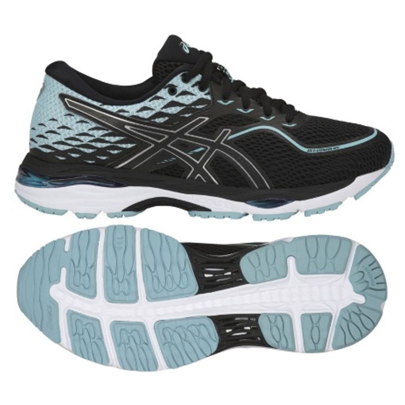 Asics Ascis Gel Cumulus 19 M T7B8N-9014 futócipő fekete kék