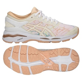 Futócipő Asics gel Kayano 24 Lite Show W T8A9N-0101 fehér sokszínű rózsaszín