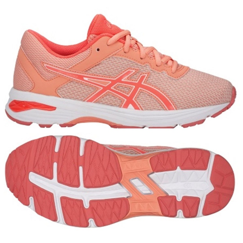Futócipő Asics Gt 1000 6 Gs W C740N-9506 sokszínű rózsaszín