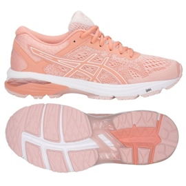 Futócipő Asics Gt 1000 6 W T7A9N-1706 rózsaszín Futócipő Asics Gt 1000 6 W T7A9N-1706 rózsaszín