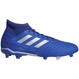 Adidas Predator 19.3 Fg M BB8112 futballcipő sokszínű kék