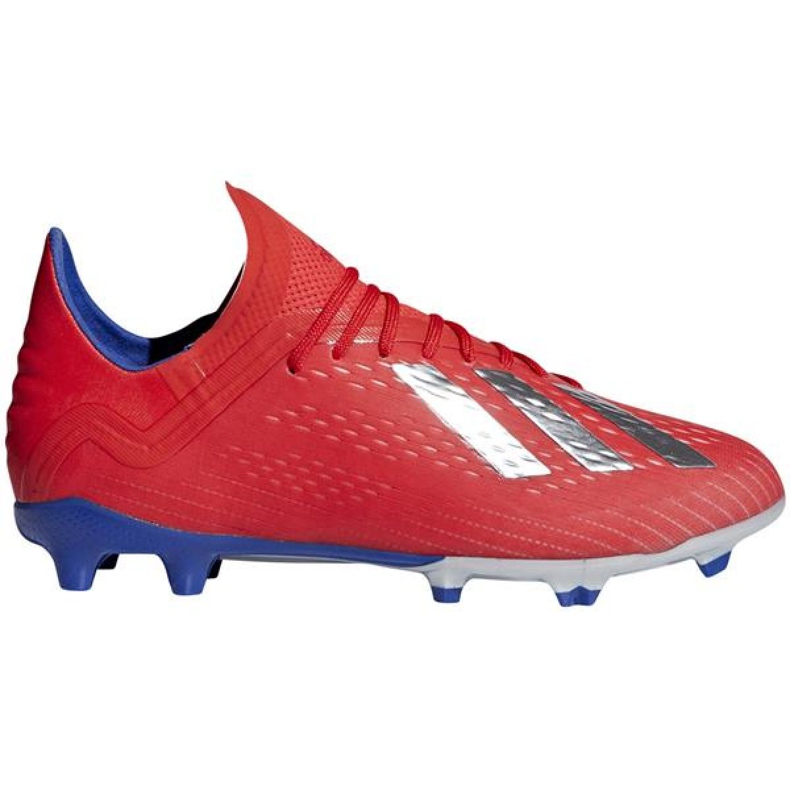 Adidas X 18.1 Fg Jr BB9353 futballcipő piros piros Adidas X 18.1 Fg Jr BB9353 futballcipő piros piros