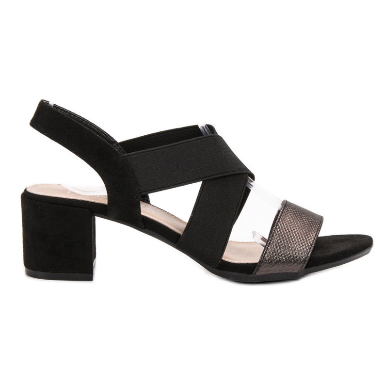 Filippo Szandál Vinceza csillogással fekete