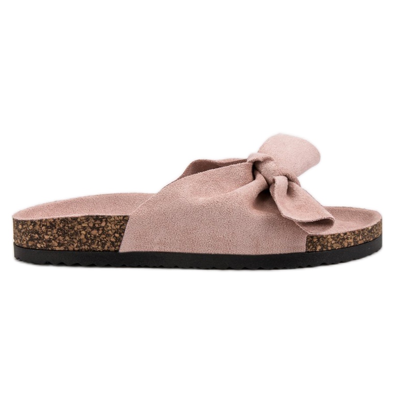 VINCEZA papucs íjjal rózsaszín