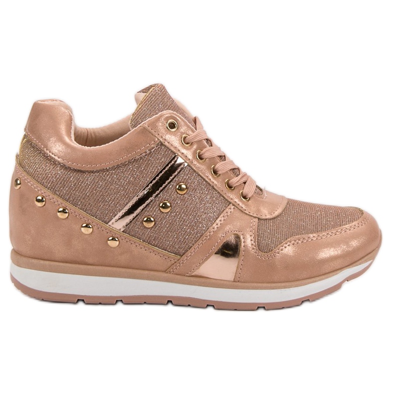 Cm Paris Rózsaszín cipők strasszokkal