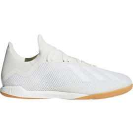 Belső cipő adidas X Tango 18.3 In M DB2439 fehér bézs Belső cipő adidas X Tango 18.3 In M DB2439 fehér bézs