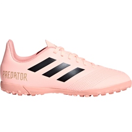 Adidas Predator Tango 18.4 Tf Jr DB2339 futballcipő rózsaszín rózsaszín