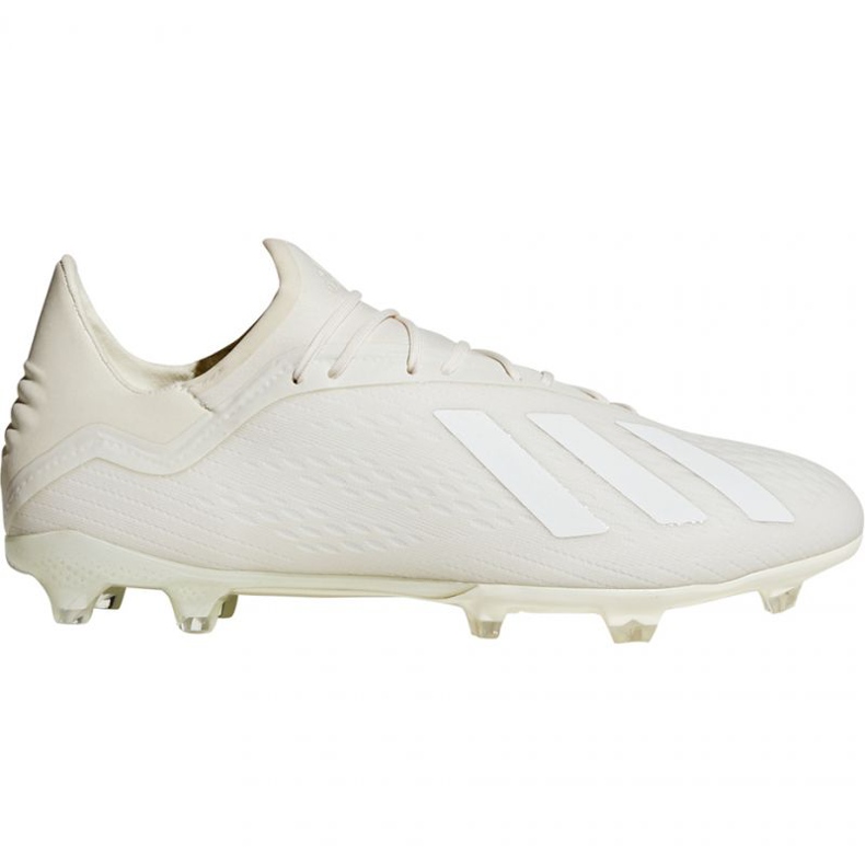 Adidas X 18.2 Fg M DB2181 futballcipő fehér fehér