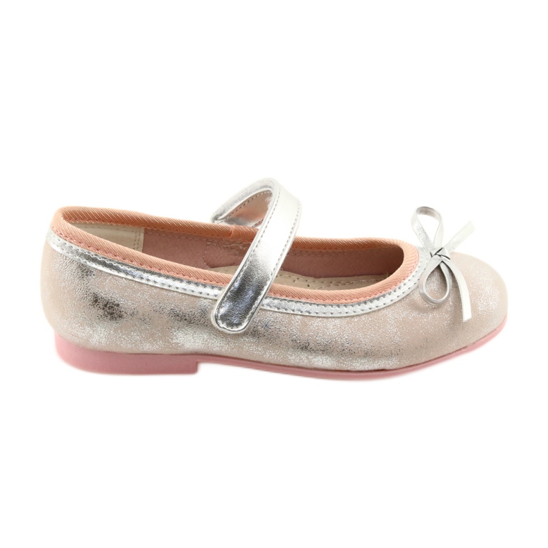 Balerina szivattyúk American Club GC18 íjjal szürke rózsaszín