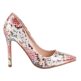 Seastar Animal Print Studs sokszínű