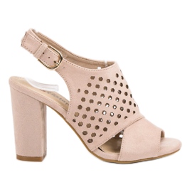 Seastar Áttört épített szandál rózsaszín Seastar Áttört épített szandál rózsaszín