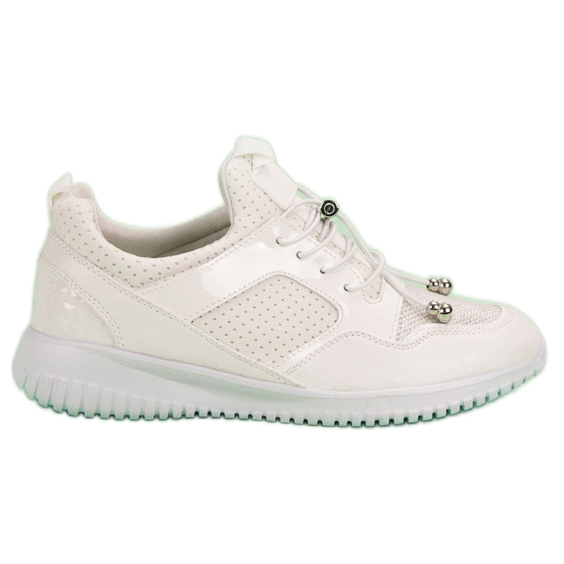 Sportcipő Zsinórral fehér