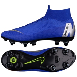 Nike Mercurial Superfly 6 Elite SG-Pro M AH7366-400 futballcipő kék kék