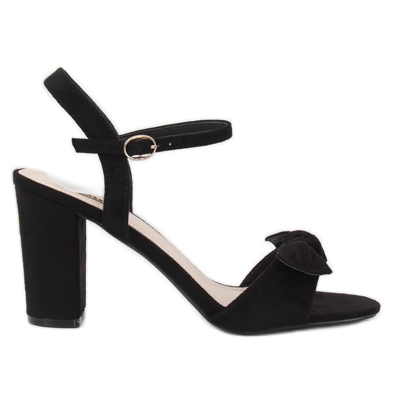 Fekete szandál a poszton GH1508 Fekete