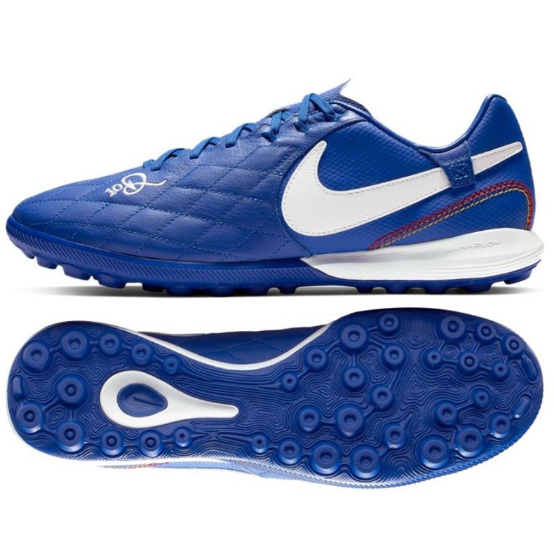 Nike Tiempo Lunar LegendX 7 Pro 10R Tf M AQ2212-410 futballcipő kék kék Nike Tiempo Lunar LegendX 7 Pro 10R Tf M AQ2212-410 futballcipő kék kék