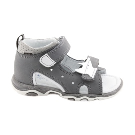 Szandál fiú répa Bartek 51489 szürke fehér